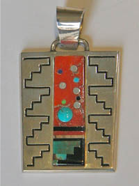 Pendant by Abraham Begay